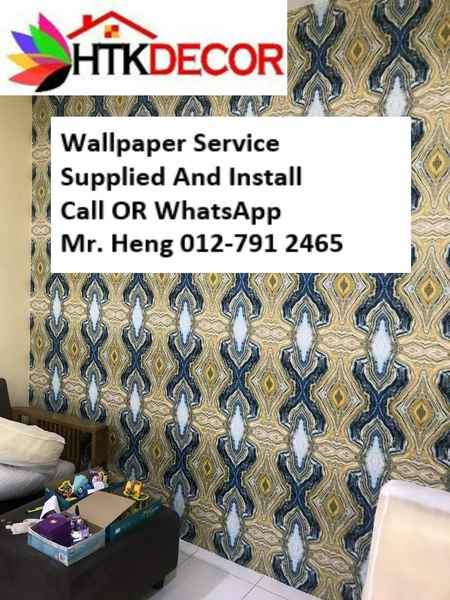 Jelutong Wallpaper CALL OI2-79I 2465 Mr. Heng Penang Kertas Dinding