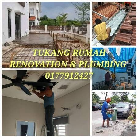 Tukang rumah renovation & plumbing bandar Bangi AVENUE  Mohd Ikmal