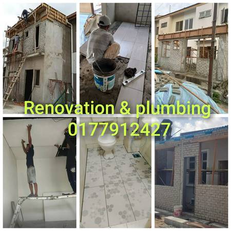 Tukang rumah renovation & plumbing bandar Enstek  Mohd Ikmal