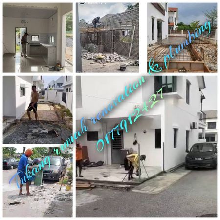 Tukang rumah renovation & plumbing bandar Bangi AVENUE  Mohd Ikmal