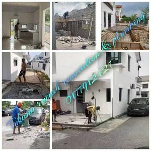 Tukang rumah renovation & plumbing bandar Bangi AVENUE  Mohd Ikmal