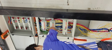 Elektrik wiring Bandar saujana utama