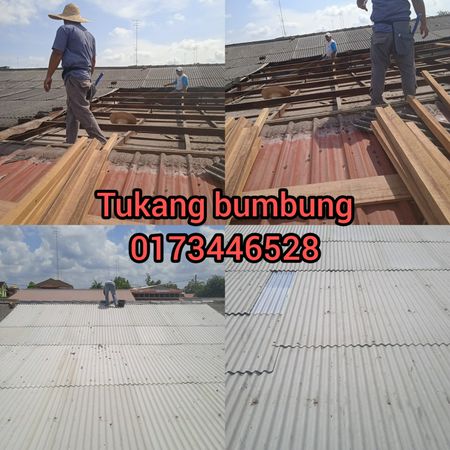 Tukang bumbung bocor area Segamat Johor