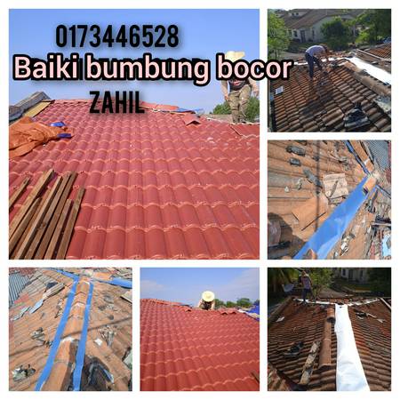 Tukang atap bocor area sungai buloh,saujana utama  zahil