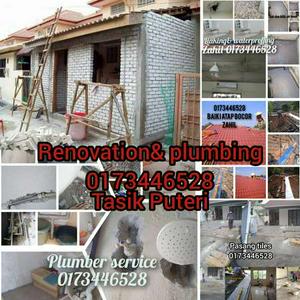 Tukang rumah area m.residence Rawang  zahil