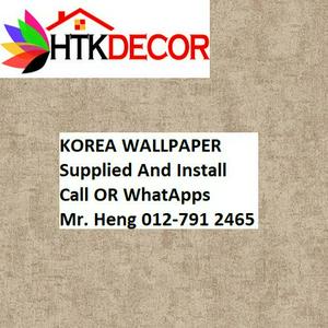 Bota Wallpaper CALL  Mr. Heng Perak Kertas Dinding