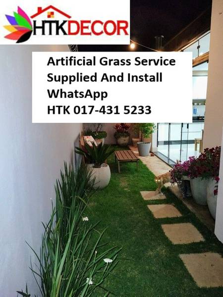 Kepala Batas Artificial Grass CALL  HTK Penang Rumput Tiruan