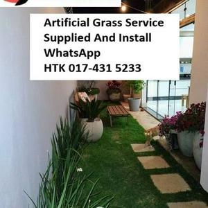 Kepala Batas Artificial Grass CALL  HTK Penang Rumput Tiruan