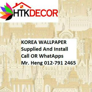 Lumut Wallpaper CALL  Mr. Heng Perak Kertas Dinding