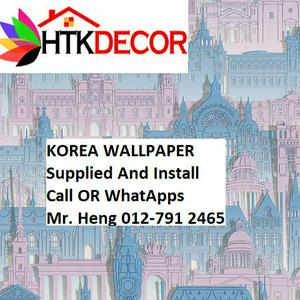 Matang Wallpaper CALL  Mr. Heng Perak Kertas Dinding