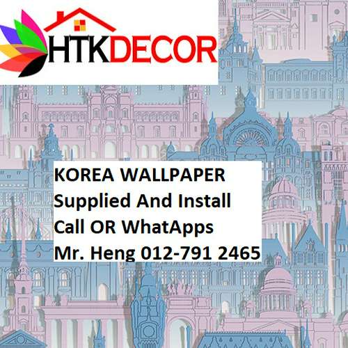 Matang Wallpaper CALL  Mr. Heng Perak Kertas Dinding