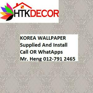 Selama Wallpaper CALL  Mr. Heng Perak Kertas Dinding