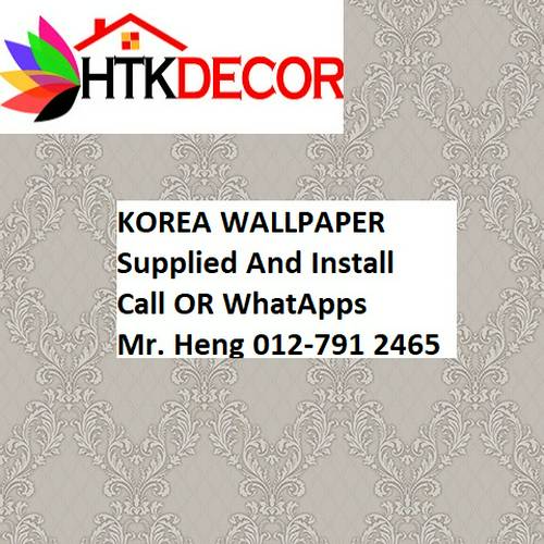 Selama Wallpaper CALL  Mr. Heng Perak Kertas Dinding