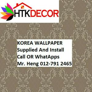 Setiawan Wallpaper CALL  Mr. Heng Perak Kertas Dinding