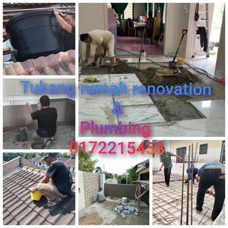 Tukang rumah renovation & plumbing bandar putra permai  Mohd Razak