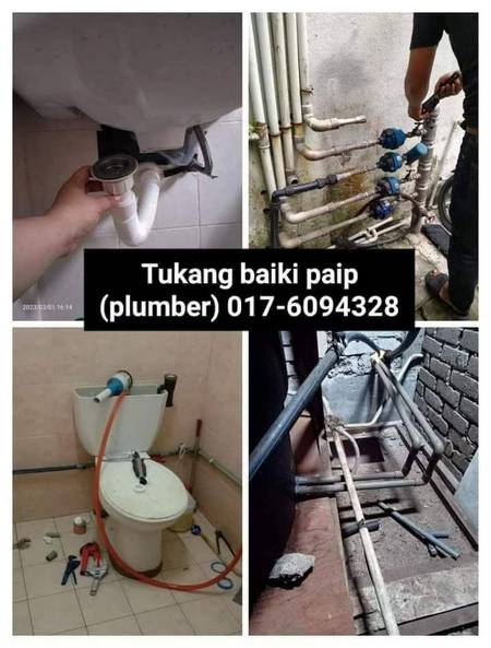 Tukang paip area bandar tasik puteri rawang + afrizal. Baiki tandas tersumbat, sinki tersumbat, baiki masalah paip bocor. dll