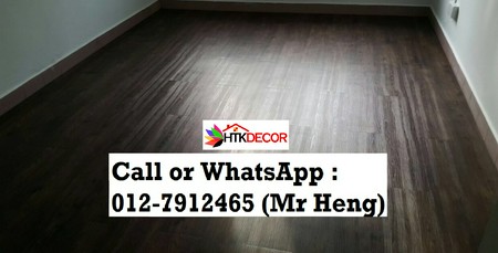 Georgetown Vinyl Floor CALL  Mr. Heng Penang Lantai Kayu