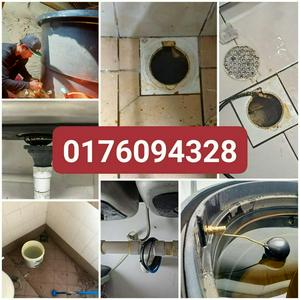 Tukang baiki saluran paip tersumbat area bandar tasik puteri rawang