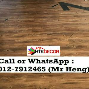 Pantai Remis Vinyl floor CALL  Mr. Heng Perak Lantai Kayu