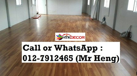 Tanjung Malim Vinyl floor CALL  Mr. Heng Perak Lantai Kayu