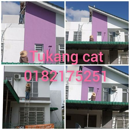 Tukang cat rumah taman universitas jb