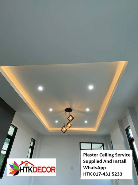 Georgetown PLASTER CEILING  CALL HTK Siling Plaster Penang