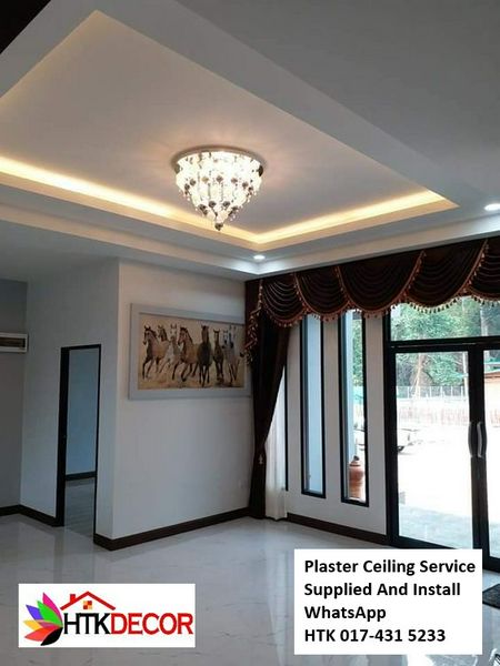Sungai Jawi PLASTER CEILING  CALL HTK Siling Plaster Penang