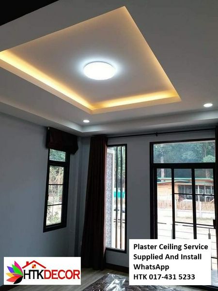 Teluk Kumbar PLASTER CEILING  CALL HTK Siling Plaster Penang