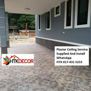 Kamunting PLASTER CEILING  CALL HTK Siling Plaster Perak