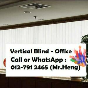 Tanjung Malim Vertical Blind CALL  Mr. Heng Perak Vertical Blind