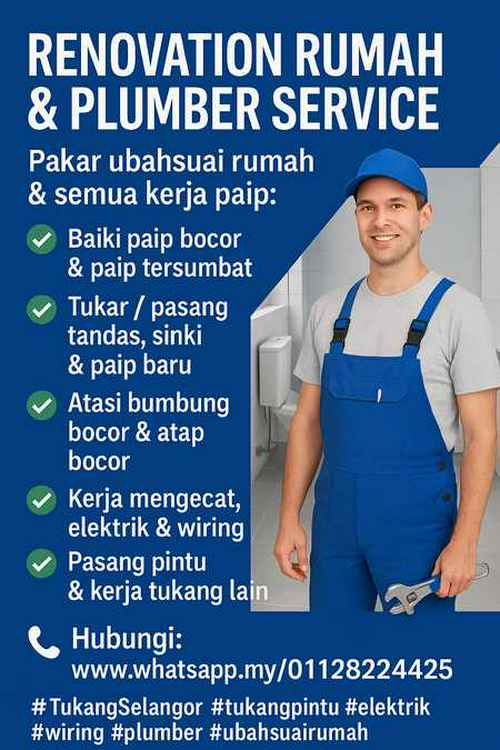 Myrenovasi rumah plumber sri damansara 