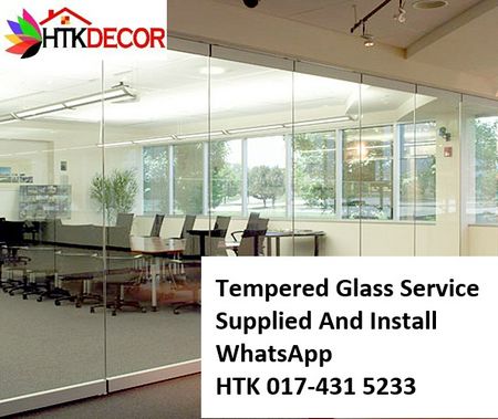 Air Itam TEMPERED GLASS  CALL HTK Aluminium Penang