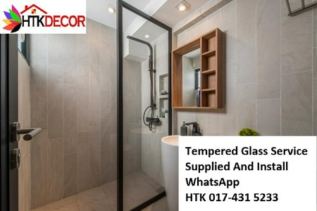 Balik Pulau TEMPERED GLASS  CALL HTK Aluminium Penang