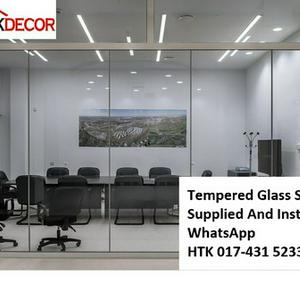 Batu Ferringhi TEMPERED GLASS  CALL HTK Aluminium Penang