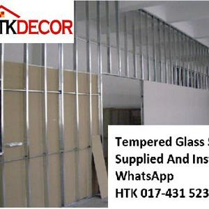 Bayan Baru TEMPERED GLASS  CALL HTK Aluminium Penang