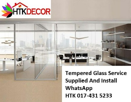 Gelugor TEMPERED GLASS  CALL HTK Aluminium Penang