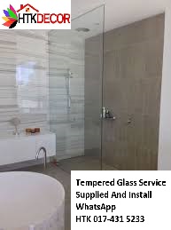 Seberang Jaya TEMPERED GLASS  CALL HTK Aluminium Penang