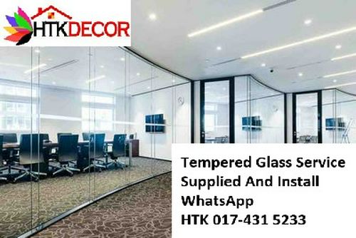 Sungai Ara TEMPERED GLASS  CALL HTK Aluminium Penang
