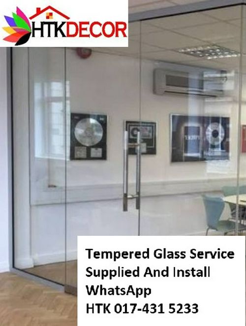 Sungai Nibong TEMPERED GLASS  CALL HTK Aluminium Penang