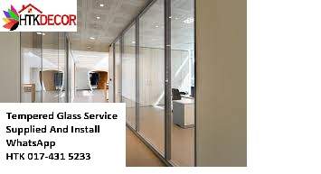 Parit Buntar TEMPERED GLASS  CALL HTK Aluminium Perak