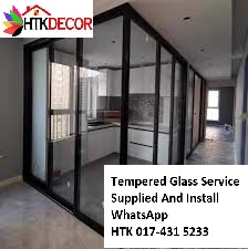 Kuala Kangsar TEMPERED GLASS  CALL HTK Aluminium Perak