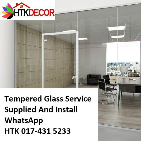 Sungai Siput TEMPERED GLASS  CALL HTK Aluminium Perak