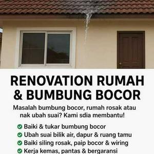 Myrenovasi rumah plumber kota kemuning