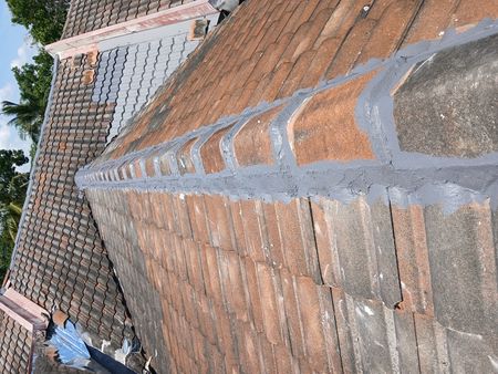 Renovation bumbung bocor bukit canggang  edmi noor