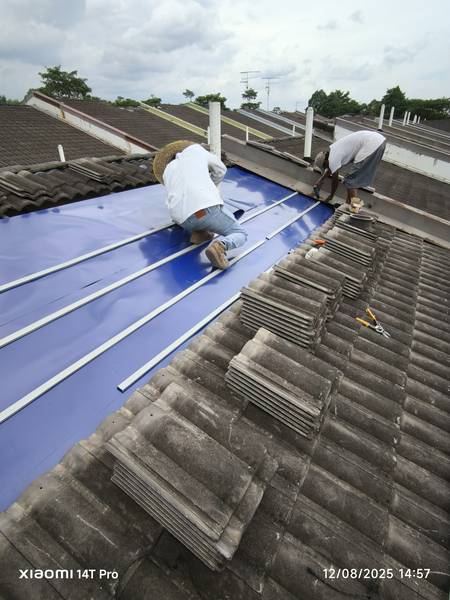 Pakar baiki bumbung bocor taman bukit mewah skudai (arzan home service)