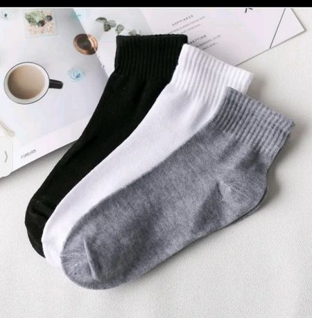 Star Shop [SOCKS HOUSE] 1 Passang Kualiti Tinggi Stokin buku lali rendah, stokin pertengahan betis Unisex Warna Hitam, Kelabu, Putin, Selesa Pakai dan Anti-Bau Free Size READY STOCK & FAST SHIPPING