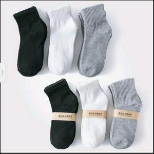 Star Shop [SOCKS HOUSE] 1 Passang Kualiti Tinggi Stokin buku lali rendah, stokin pertengahan betis Unisex Warna Hitam, Kelabu, Putin, Selesa Pakai dan Anti-Bau Free Size READY STOCK & FAST SHIPPING