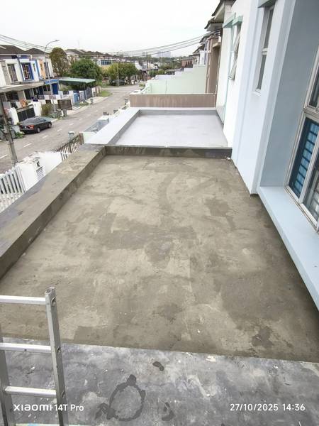 Tukang cat rumah & pakar repair bumbung bocor kawasan taman pulai indah kangkar pulai sekitar (arzan home service)