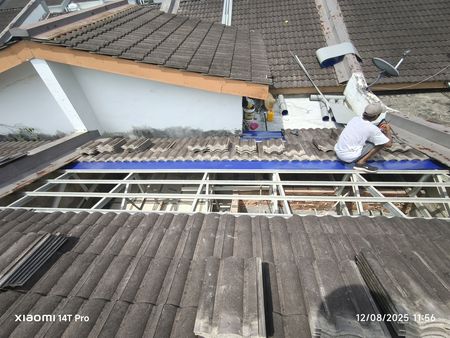 Pakar repair bumbung bocor taman mutiara rini jb sekitar