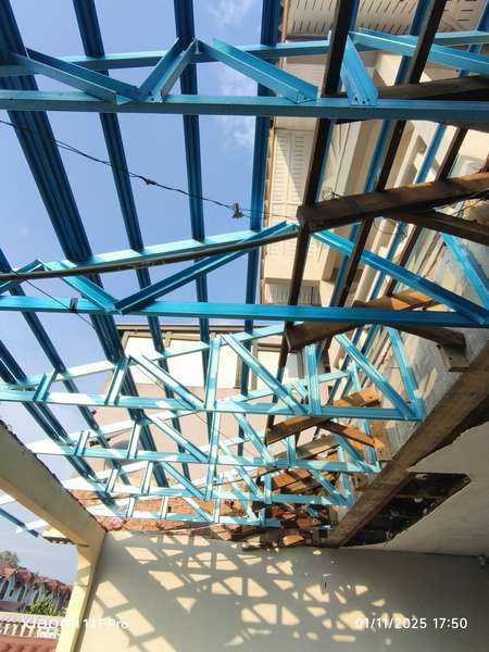 Pakar repair atap bocor kampung skudai Johor Bahru sekitar